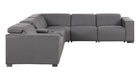 Global United 1208 Dark Grey 6PC Sectional