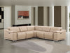 Global United 2679 L-Shaped Power Reclining Sectional – Beige