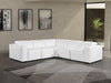 1224 Sectional - White 5pc