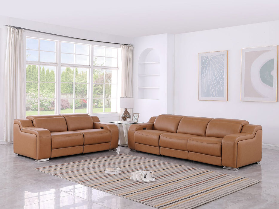 DivanItalia 1116 2-Piece Set Cognac