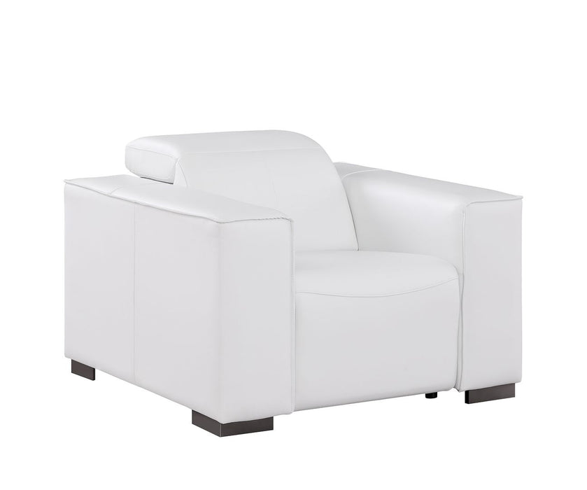 Global United 1208 Power Reclining Chair | Genuine Leather