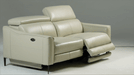 Eden - Modern Grey Leather Sofa
