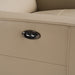 Eden - Modern Taupe Leather Recliner Chair