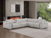 2679 Sectional - Light Grey 6pc
