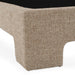 Emilio - Modern Beige Fabric Bed