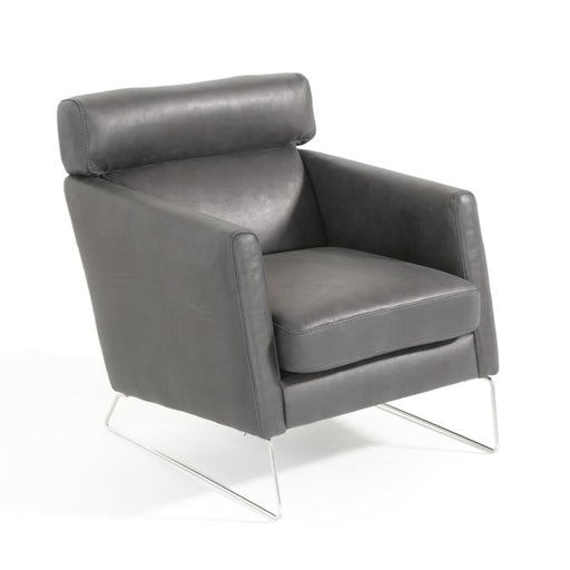 Emory - Modern Black Leather Chair