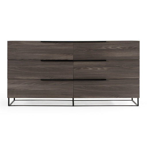 Enzo Italian Modern Grey Oak Dresser