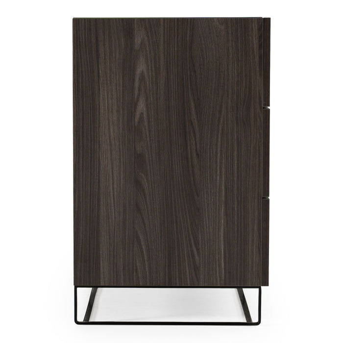 Enzo Italian Modern Grey Oak Dresser