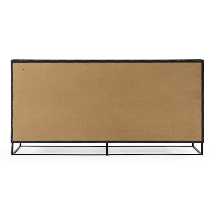 Enzo Italian Modern Grey Oak Dresser
