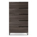 Enzo Italian Modern Grey Oak Chest
