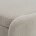 Erin - Modern Cream Fabric Storage Ottoman