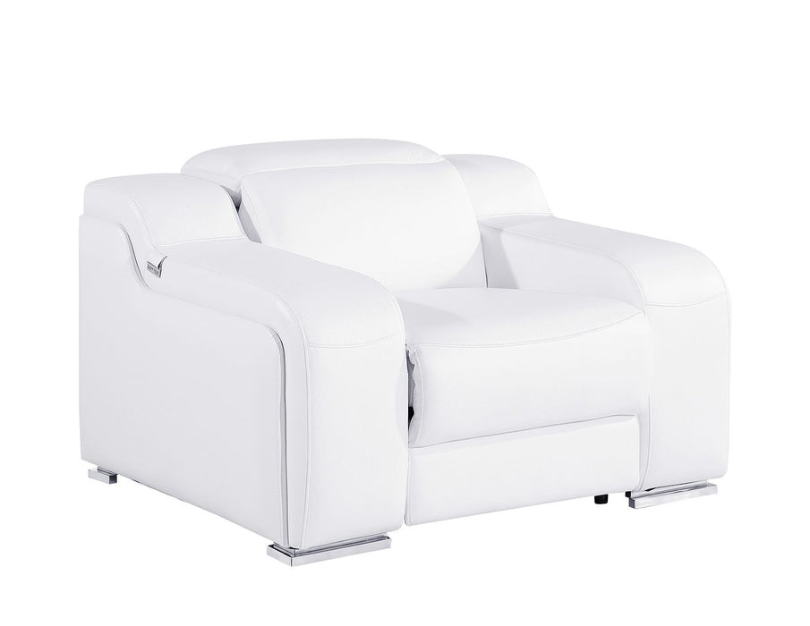 Global United 6111 Power Reclining Chair | Genuine Leather