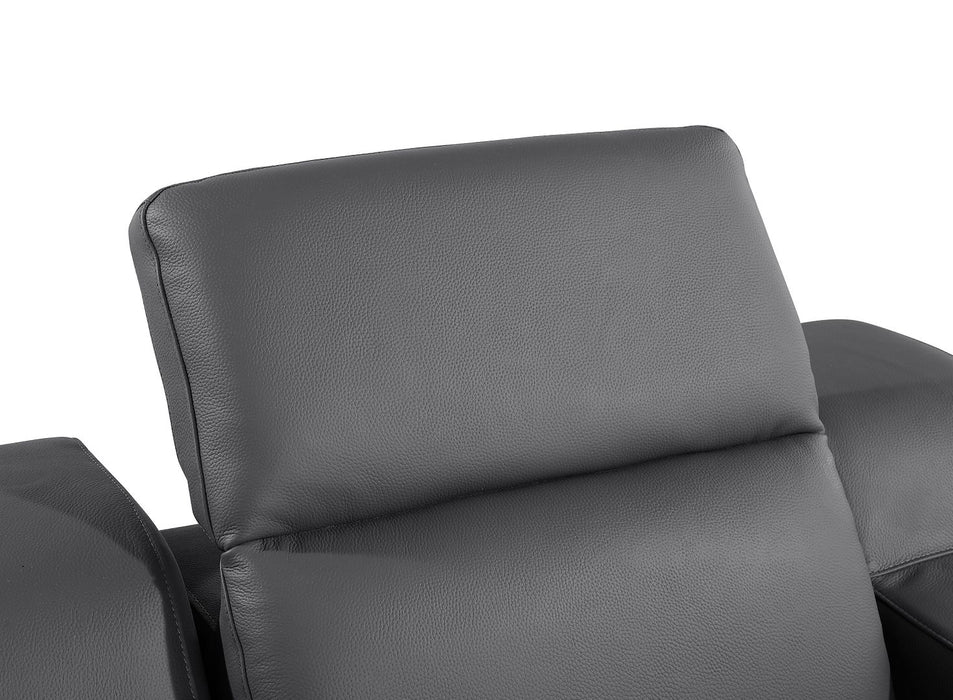Global United 6111 Power Reclining Chair | Genuine Leather