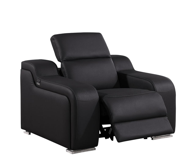 Global United 6111 Power Reclining Chair | Genuine Leather