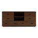 Fantasia - Contemporary Dark Walnut Dresser