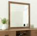 Fantasia - Contemporary Walnut Mirror