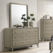 RAIN  MIRROR - Grey Contemporary Mirror | NorCal Furniture Santa Clara CA