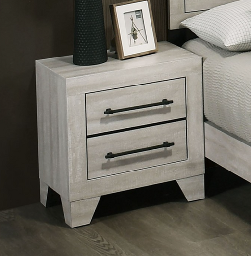 DUBUQ  NIGHT STAND - Grey Contemporary Night Stand | NorCal Furniture Santa Clara CA