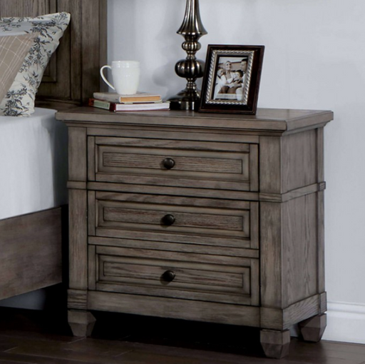 DURA  NIGHT STAND - Grey Transitional Night Stand | NorCal Furniture Santa Clara CA