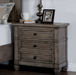DURA  NIGHT STAND - Grey Transitional Night Stand | NorCal Furniture Santa Clara CA
