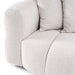 Freya - Modern Beige Fabric Sectional Sofa w/ Console