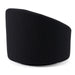 Frontier - Glam Black Fabric Accent Chair