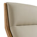 Fulton - Modern Beige Lounge Chair & Ottoman
