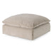 Garman - Modern Light Grey Ottoman
