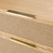 Gavin - Modern Natural Ash + Rattan Dresser