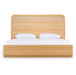 Gavin - Modern Natural Ash + Rattan Bed