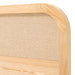 Gavin - Modern Natural Ash + Rattan 4-Piece Bedroom Set