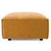 Gene - Modern Ochre Fabric Modular Ottoman