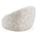 Gentle - Modern Beige Pattern Fabric Accent Chair