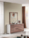 Giovanna Italian Mid-Century Cherry Mirror