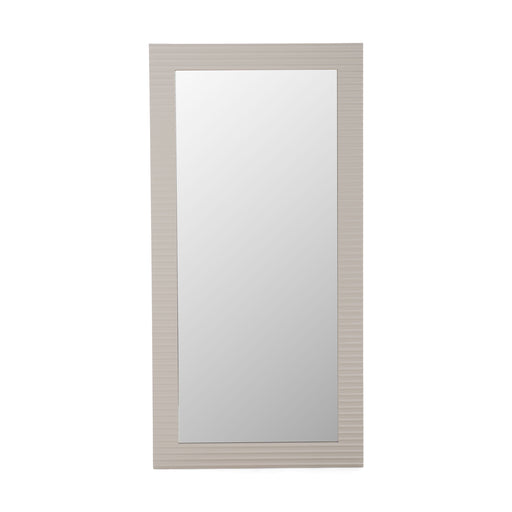 Glinda - Modern Beige Floor Mirror