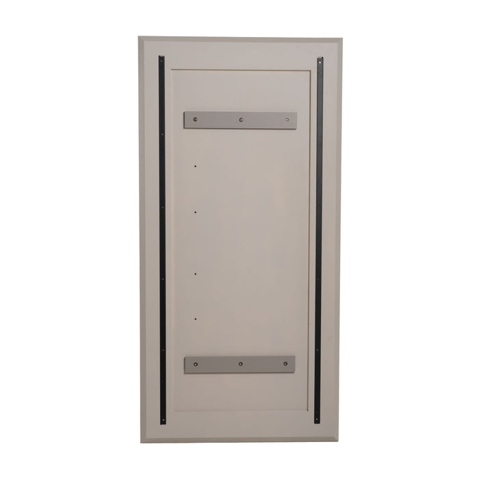 Glinda - Modern Beige Floor Mirror
