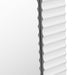 Glinda - Modern Pearl White Floor Mirror