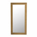 Glinda - Modern Brushed Brass Floor Mirror
