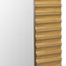 Glinda - Modern Brushed Brass Floor Mirror