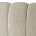 Harris - Modern Off-White Fabric Bed