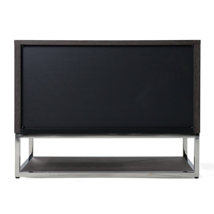 Helenora - Modern Grey Elm Nightstand