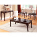 LENS  3 PC TABLE SET - Traditional Dining Set | NorCal Furniture Santa Clara CA
