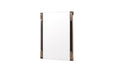 Token Modern Black & Gold Mirror