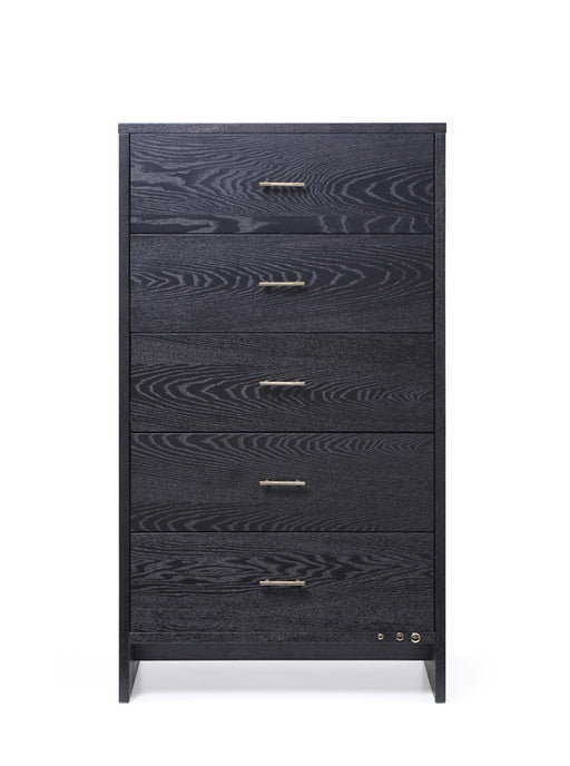 Wales Modern Smoked Ash Chest