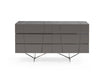 Chrysler Modern Grey Bedroom Set