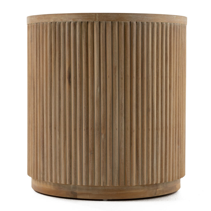 Jacobson - Modern Natural Acacia Nightstand