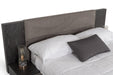 Queen Jagger Modern Grey Bed