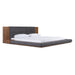 Jagger Modern Dark Grey & Walnut Bedroom Set