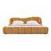 Janine - Modern Camel Fabric Bed