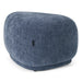 Kinsey - Modern Blue Small River Rock Ottoman